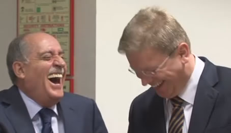 Sa današnjeg sastanka Ministra Milana Roćena sa Komesarom za proširenje EU, Štefanom Fileom, izvor: tvnewsroom.consilium.europa.eu