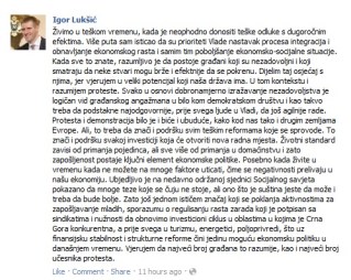 Proxy poručuje: Ne valja, ali dobro je! (Teška vremena facebook prijatelju moj)