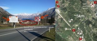 Ovo je prelijepi ulaz u Kotor. Mijenjamo pogled od kojeg staje dah za benzinsku (+zgrada na 2sp.) a imamo ih 5 u 5 km. Bilbordi su posebna priča, ne samo na ovoj lokaciji nego inače.  Elektronskom poštom...