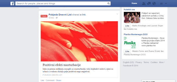 Kad Pobjeda masturbira