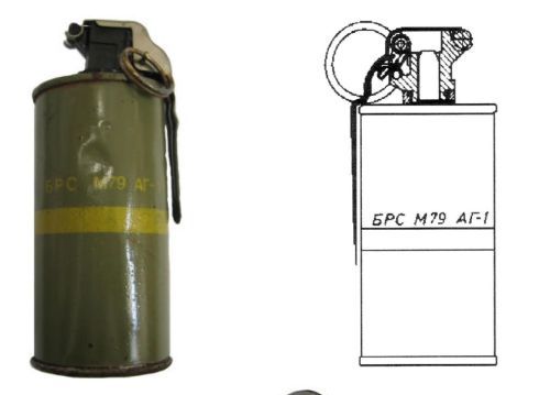 BOMBA RUČNA SPECIJALNA M79 AG-1