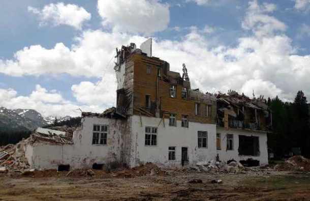 Hotel Durmitor destrukcija 1